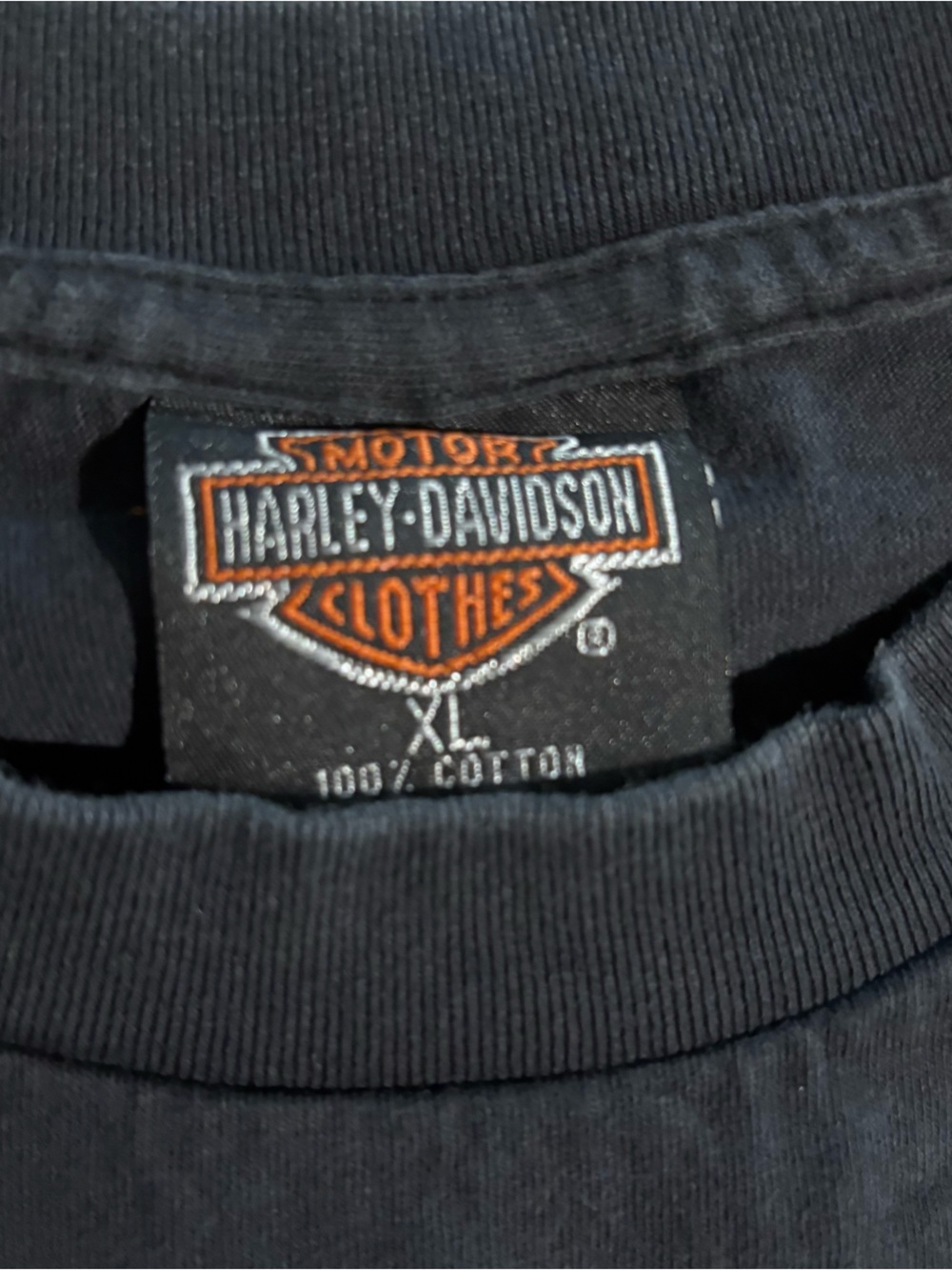 Harley-Davidson Black Long Sleeve Spider Web Logo Kids Shirt - Picture 2 of 5